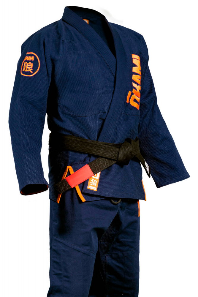 OKAMI BJJ Gi Anniversary - naviblue